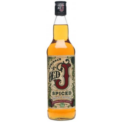 Old J Spiced 35% 0,7 l (holá láhev)