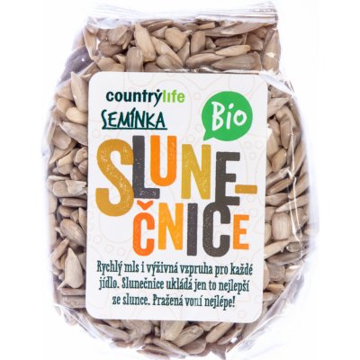 Country Life Slunečnicová semínka BIO 100 g – Zboží Mobilmania