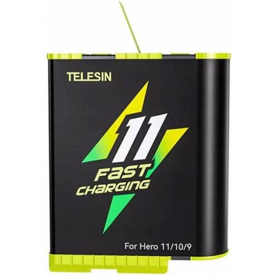 Telesin Fast charge battery for GoPro Hero 11/10/9 GP-FCB-B11 – Sleviste.cz