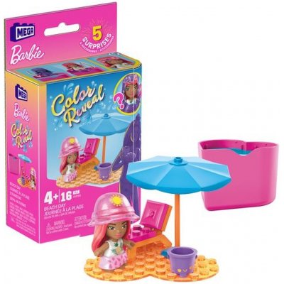 Mega Construx Barbie Color Reveal Mikropanenka – Zboží Dáma