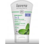 Lavera Pure Beauty Čistící gel peeling a maska 3v1 125 ml – Zboží Dáma