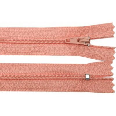 Zip spirálový nedělitelný No 4 délka 55 cm barva 48 lososová – Hledejceny.cz