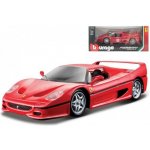 Bburago Ferrari F50 18 26010 červená 1:24 – Zboží Dáma