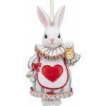 Clayre & Eef Závěsná dekorace králík se srdíčkem 6*5*10 cm – Hledejceny.cz
