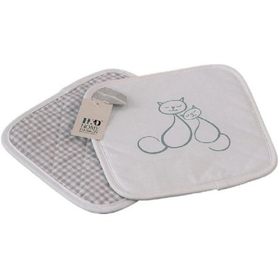 H&D Chňaka potisk, béžová, 21x21 cm – Sleviste.cz