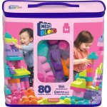 MEGA BLOKS Velký pytel kostek - Růžový (80) – Zboží Dáma
