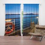 Sablio Závěs Pohled z lodě: 2ks 140x250cm – Hledejceny.cz