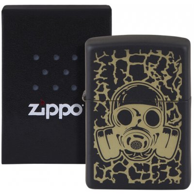 ZIPPO Black Matte "Skull Gas" – Hledejceny.cz