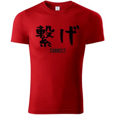 Haikyu tričko Connect červené