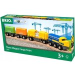 Brio World Nákladní vlak se třemi vagony – Zboží Mobilmania