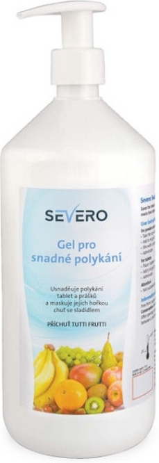 Severo Gel pro snadné polykání tutti frutti 1 l