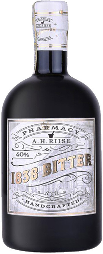 A.H. Riise Pharmacy 1838 Bitter 40% 0,7 l (holá láhev)