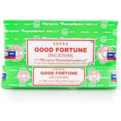 Satya indické vonné tyčinky Good Fortune 15 g – Hledejceny.cz
