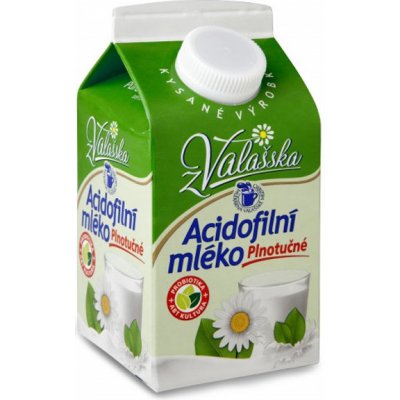 Mlékárna ValMez Acidofilní mléko plnotučné 500 g – Hledejceny.cz
