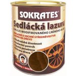 Sokrates Sedlácká lazura na dřevo 0,7 kg ořech tmavý – Sleviste.cz