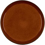 Bitz Černý/jantarový talíř z kameniny 27 cm Gastro Black/Amber – Zboží Dáma