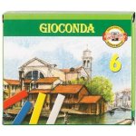 Koh-i-noor GIOCONDA Křídy olejové 8111 6 barev – Sleviste.cz