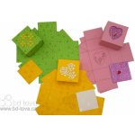 BD-TOVA Krabičky dvoudílné barevné 3 ks - sady k dotvoření – Zboží Živě