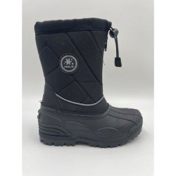 Linga Kids Winterboot WP Mols dětská zimní obuv Černá