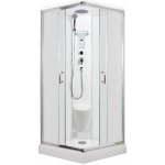 ARTTEC SMARAGD 90 x 90 cm - Parní sprchový box model 8 chinchilla sklo - PAN01289 – Sleviste.cz