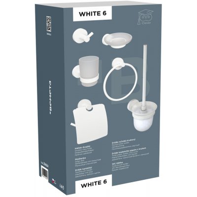 Bemeta 204604 6 ks white – Zboží Dáma