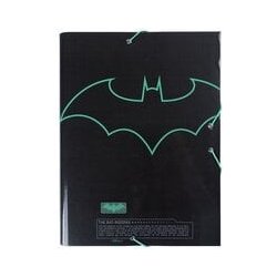 CurePink A4 DC Comics Batman Bat Logo 2700000256