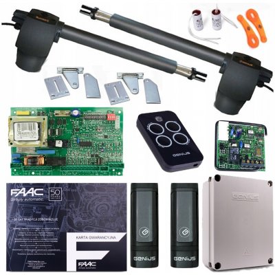 Pohon pro křídlové brány Genius G-Bat 300 800 W 230 V – Hledejceny.cz
