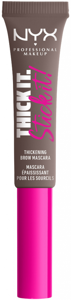 NYX Professional Makeup Thick it Stick It Brow Mascara řasenka na obočí 05  Ash Brown 7 ml od 199 Kč - Heureka.cz