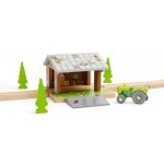 Bigjigs Rail Stodola na kolejích – Zboží Mobilmania
