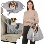 Wobell Přepravní taška šedá pro kočku a psa 50 x 40 x 40 cm – Hledejceny.cz