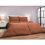Dadka povlečení mušelín Hnědé 140x200 70x90 – Zboží Dáma