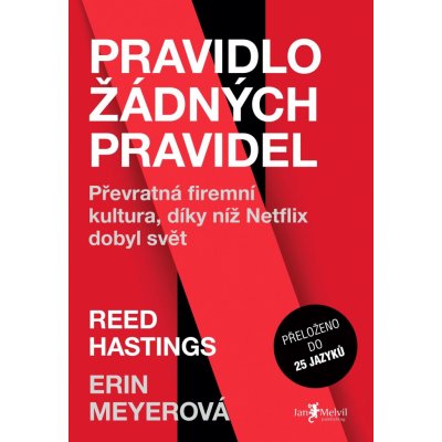 Pravidlo žádných pravidel - NETFLIX firemní kultura, která dobyla svět - Reed Hastings – Sleviste.cz
