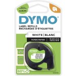 Dymo S0721510, černý tisk/bílý podklad, 4m, 12mm, – Zboží Dáma