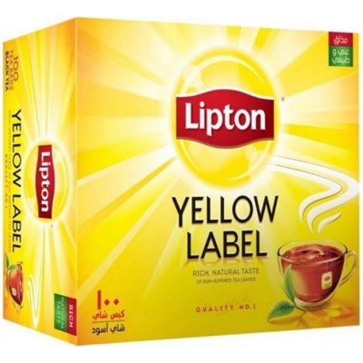 Lipton Tea Bags Kvalitní černý čaj v sáčcích pro každodenní osvěžení 100 ks – Hledejceny.cz