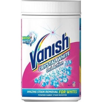 Vanish Oxi Action Crystal White odstraňovač skvrn na bílé prádlo 22 praní 665 g