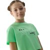 Dětské tričko 4F JUNIOR-TSHIRT-4FJWSS24TTSHF1144-42N zelená