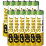 Alkalická baterie GP Super AAA (LR03), 288 ks, display box
