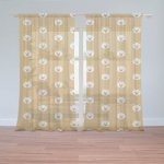 Sablio Záclony Roztomilí medvídci: 2ks 150x250cm – Hledejceny.cz