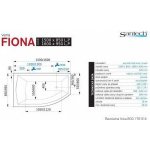 Santech fiona 160 x 95 cm SAFIO160P – Hledejceny.cz