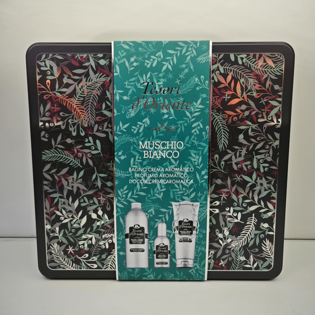 Tesori d´Oriente White Musk EDT 100 ml + sprchový gel 250 ml + koupelový krém 500 ml dárková sada