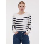 ORSAY Tmavě modrý dámský pruhovaný svetr – Zboží Mobilmania