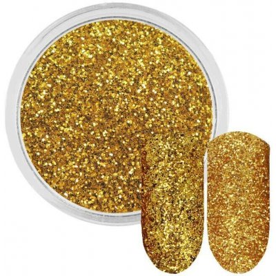 Rossart Zlatý třpytivý prášek 0,2 mm 3 ml – Hledejceny.cz