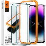 Spigen tR Align Master 2 Pack FC Black iPhone 14 Pro AGL05216 – Zboží Mobilmania