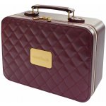 NANI kosmetický kufřík s LED zrcátkem 0196/138 Burgundy – Zboží Mobilmania