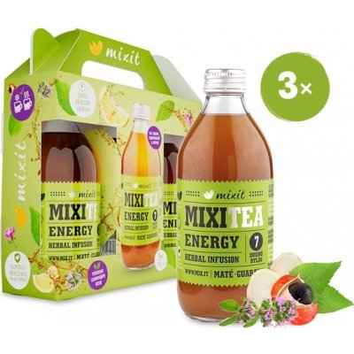 Mixit Energy 7 bylin 3 x 330 ml – Zboží Mobilmania