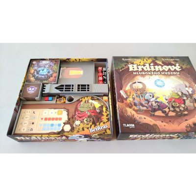 Hrdinové Hlubokého Hvozdu Insert + mini dice tower černý