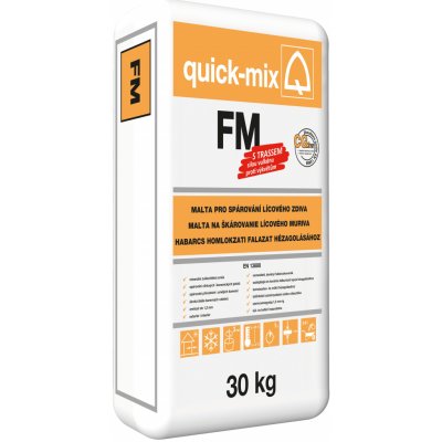 FM Quick-Mix 30 kg šedá – Zboží Dáma