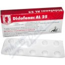 DICLOFENAC AL POR 25MG TBL ENT 100