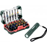 Metabo Box s bity, 29dílný sada bitů + svítilna – Sleviste.cz