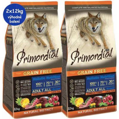 Primordial Adult Grain Free Lamb & Tuna 12 kg – Sleviste.cz